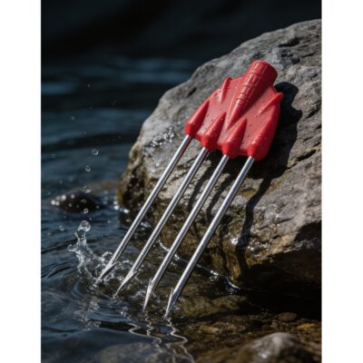 SEAC Killer Nylon rosso fiocina 4 punte lunghe