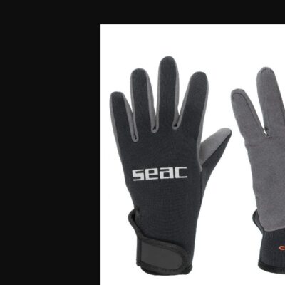 Guanti Seac Amara Comfort 1,5 mm, vista del dorso e del palmo