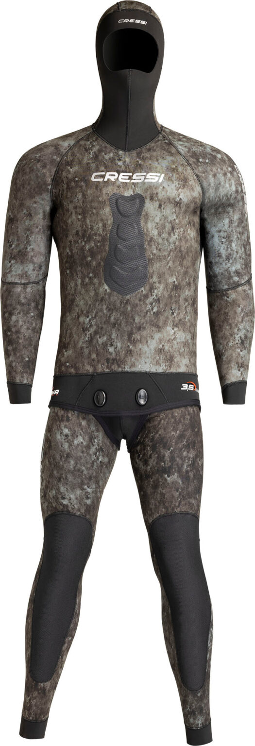 Muta Cressi Tracina uomo camouflage giacca e pantalone