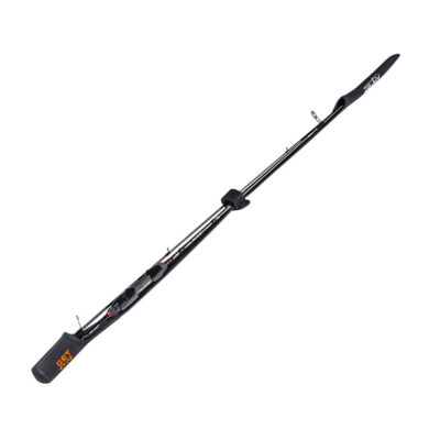 Rapture GetOn Elastic Rod Guard: protezione illustrata su canna da pesca